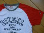 DIESEL t- shirt rood wit groen maat XL, Kleding | Heren, T-shirts, Ophalen of Verzenden, Maat 56/58 (XL), Diesel, Wit