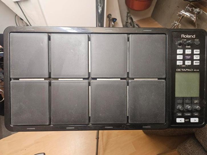 Roland SPD-30 Octapad - Zwart - Perfecte Staat!, Muziek en Instrumenten, Drumstellen en Slagwerk, Gebruikt, Roland, Ophalen of Verzenden