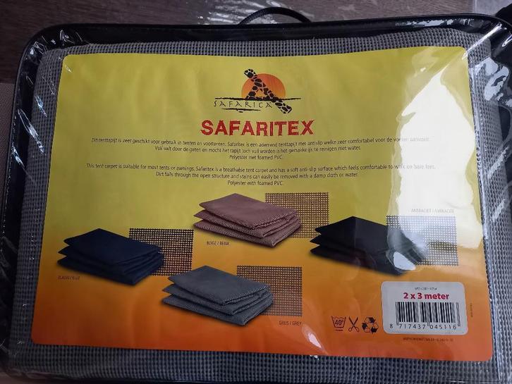 vloerkleed voortent (Safaritent tenttapijt), Caravans en Kamperen, Kampeeraccessoires, Zo goed als nieuw, Ophalen