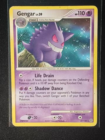 Gengar LV.39 - Diamond & Pearl 27/130 beschikbaar voor biedingen