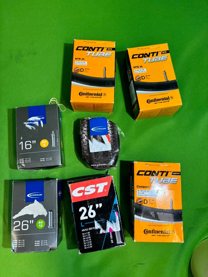 NIEUW! Binnenbanden verschillende merken / maten 8st €20,99, Fietsen en Brommers, Fietsonderdelen, Nieuw, Racefiets, Band, Ophalen of Verzenden