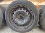 205/55/16 Band met 5 gaats velg, 4 gaats velg, Auto-onderdelen, Banden en Velgen, Ophalen, Gebruikt, 16 inch, Banden en Velgen