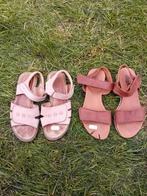 Sandalen meisje, leer, maat 33 en 35. Zgan, Ophalen of Verzenden, Zo goed als nieuw, Meisje, Overige typen