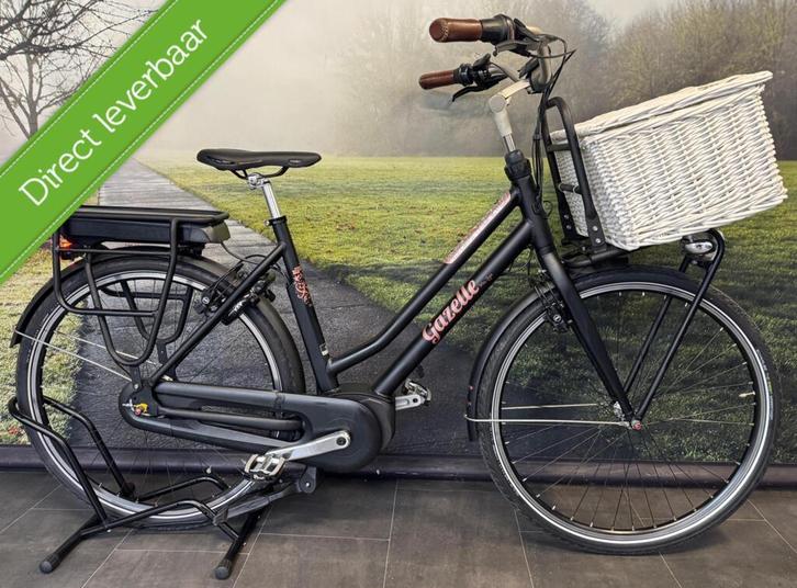 Gazelle Miss Grace C7 - Elektrische Damesfiets - Middenmotor, Fietsen en Brommers, Elektrische fietsen, Zo goed als nieuw, Gazelle