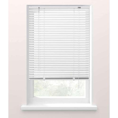 2x wit aluminium jaloezie, Huis en Inrichting, Stoffering | Gordijnen en Lamellen, Zo goed als nieuw, 150 tot 200 cm, 50 tot 100 cm