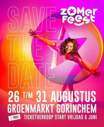 3x entreetickets zomerfeest Gorichem HOLLANDSE WOENSDAG! beschikbaar voor biedingen
