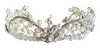 Winter Bride Tiara #1 - One Of A Kind, Luclo Arts, Wit, Nieuw, Ophalen of Verzenden