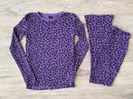 Wibra meisjes pyjama panterprint maat 164-170, Kinderen en Baby's, Ophalen of Verzenden, Zo goed als nieuw, Meisje, Nacht- of Onderkleding