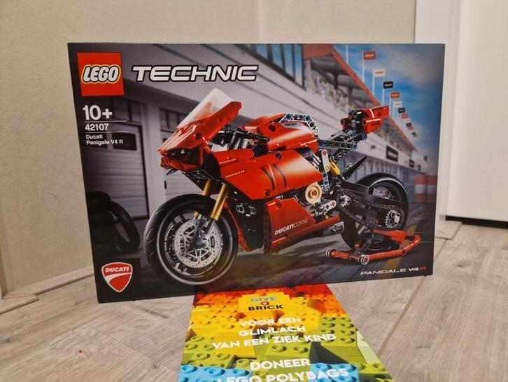 Lego Technic Ducati Panigale 42107 NIEUW, Kinderen en Baby's, Speelgoed | Duplo en Lego, Nieuw, Lego, Complete set, Ophalen of Verzenden