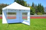 Topklasse 3x3m Marktstand / Easy-Up-Vouwpavillon Wit, Opvouwbaar, Partytent, Nieuw, Minder dan 5 meter