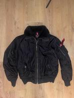 Alpha industries bomberjack, Ophalen, Zo goed als nieuw, Zwart