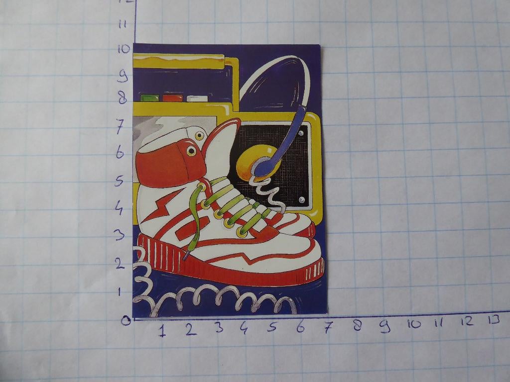 nr. 242 - uitgeknipt 3d plaatje, Hobby en Vrije tijd, Kaarten | Zelf maken, Ophalen of Verzenden, Nieuw, Overige thema's, Knipvel