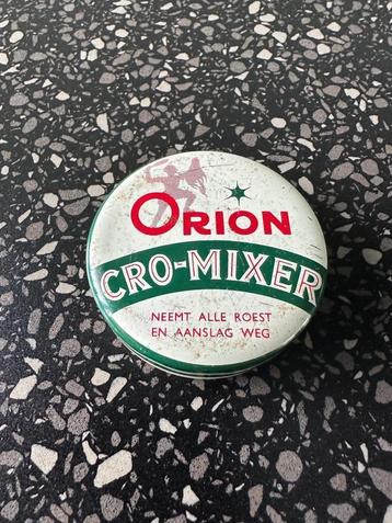 Mooi ORION CRO-mixer blikje. Groen / witte versie.  beschikbaar voor biedingen
