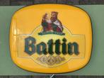Prachtige lichtbak Battin bier, Ophalen of Verzenden, Zo goed als nieuw, Reclamebord, Plaat of Schild, Overige merken