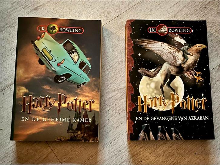 Harry Potter Boeken - Geheime Kamer & Azkaban nooit gelezen, Verzamelen, Harry Potter, Zo goed als nieuw, Boek of Poster, Ophalen of Verzenden