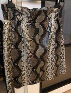 Prachtige DANTE6 Rok in snake print mt2 = ong mt36/38, Maat 38/40 (M), DANTE6, Beige, Ophalen of Verzenden