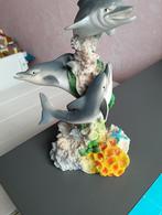 Dolfijn Koraal Beeld - 20 cm - Verzamelstuk, Verzamelen, Beelden en Beeldjes, Ophalen of Verzenden, Zo goed als nieuw, Dier