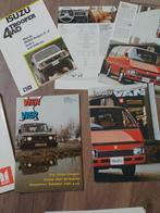 Isuzu folderset, Trooper 4WD,  Crew Cab, Pick Up etc, Ophalen of Verzenden, Nieuw