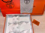 Hermes Oran Slippers - Nieuw!, Kleding | Dames, Ophalen of Verzenden, Nieuw, Wit, Slippers