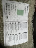 Vloerkleed lichtgroen, 100 tot 150 cm, Laagpolig, 200 cm of meer, Ophalen of Verzenden