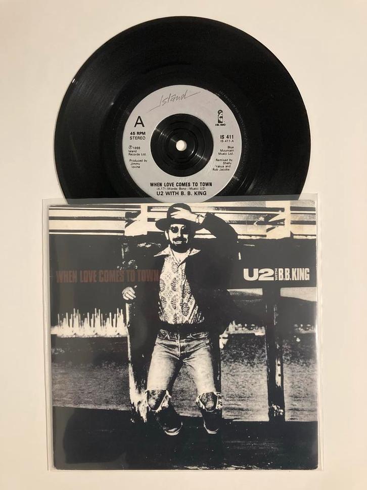 U2 & B.B. King - When love comes to town, Cd's en Dvd's, Vinyl Singles, Single, 7 inch, Ophalen of Verzenden