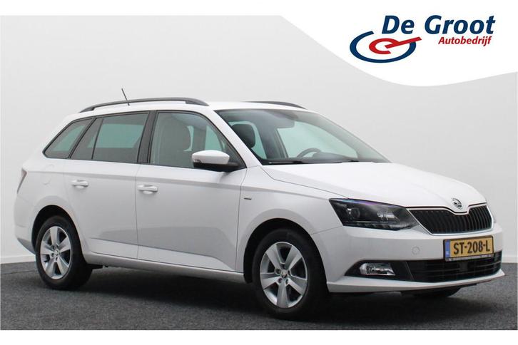 Skoda Fabia Combi 1.0 TSI Clever Climate, Cruise, Verwarmde, Auto's, Skoda, Bedrijf, Te koop, Fabia, ABS, Airbags, Airconditioning