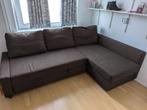 Ikea Friheten corner sofa bed with storage, Huis en Inrichting, Slaapkamer | Slaapbanken, Ophalen, Gebruikt, Bruin, Tweepersoons