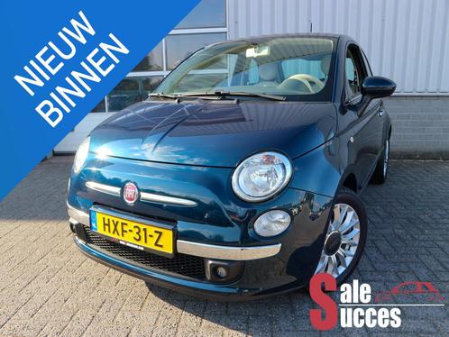 Fiat 500 1.2 Lounge Petrol blauw, Auto's, Fiat, Bedrijf, Te koop, ABS, Airbags, Airconditioning, Alarm, Centrale vergrendeling