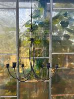 Vintage metalen kroonluchter, Antiek en Kunst, Ophalen