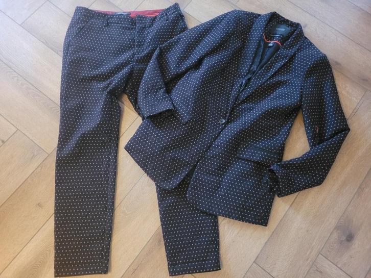 Prachtig pak van Scotch & Soda, maat M, Kleding | Dames, Jasjes, Kostuums en Pakken, Zo goed als nieuw, Kostuum of Pak, Maat 38/40 (M)