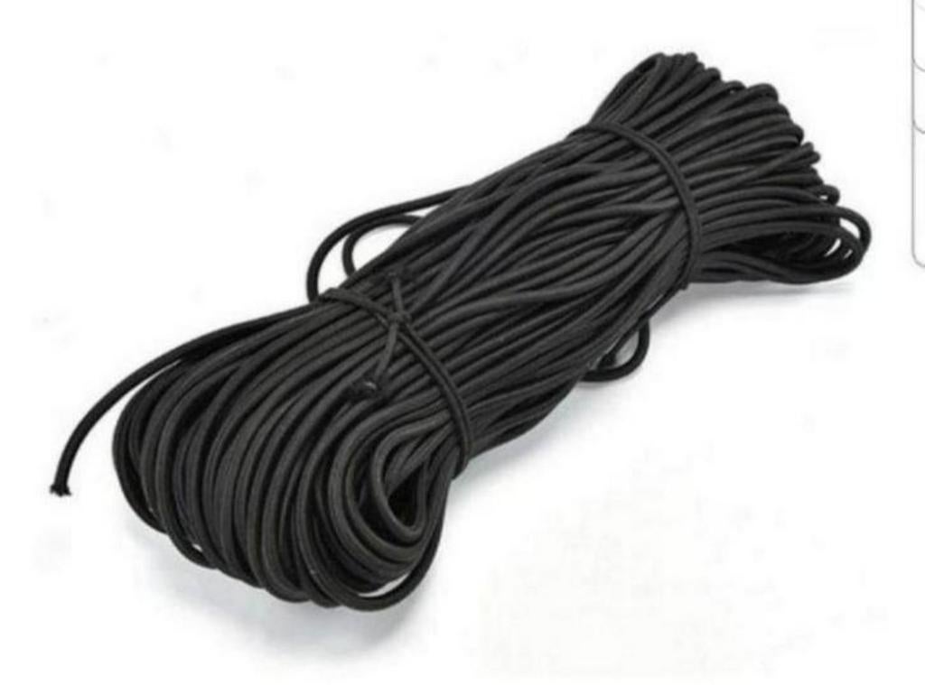reparatie snoer van een hoedenplank 5m zwart bieden, Ophalen of Verzenden, Nieuw