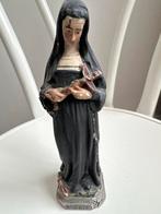 Antiek Sint Rita beeld - Devotiebeeldje, Ophalen of Verzenden, Gebruikt, Beeldje of Buste