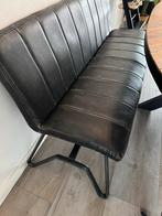 Leren Eetkamerbank met Washed Look, Ophalen, Gebruikt, 50 tot 100 cm, 150 tot 200 cm