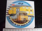 sticker waar zouden we zijn zonder de trein? ns logo, Verzenden, Zo goed als nieuw, Bedrijf of Vereniging