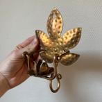 Decoratie Brocante Messing Blaker Kandelaar, Wandkandelaar, Huis en Inrichting, Woonaccessoires | Kandelaars en Kaarsen, Gebruikt