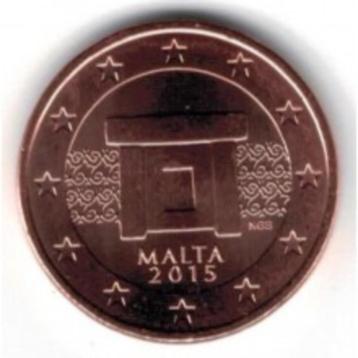 2 + 5 Eurocent Malta 2015 - UNC beschikbaar voor biedingen