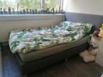 Bed 140/200 grijs, Huis en Inrichting, Ophalen of Verzenden, Gebruikt, Eenpersoons, 200 cm
