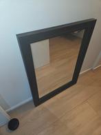 Zwarte Spiegel - Toftbyn IKEA, Huis en Inrichting, Woonaccessoires | Spiegels, Ophalen, 100 tot 150 cm, Zo goed als nieuw, Rechthoekig