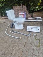 WC met Fonteintje - Gebruikt, Doe-het-zelf en Verbouw, Sanitair, Ophalen of Verzenden, Gebruikt, Toilet