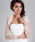 Bolero en bijpassende accessoires voor de Bruid - Nieuw, Ophalen of Verzenden, Nieuw, Wit, Accessoires