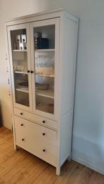 Ikea Hemnes vitrinekast, Ophalen, Gebruikt, 50 tot 100 cm, 150 tot 200 cm