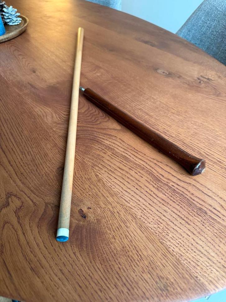 Jumping Cue - Gebruikt, Nog Goed! Pool biljard keu, Sport en Fitness, Biljarten en Poolen, Gebruikt, Keu of Ballen, Ophalen of Verzenden