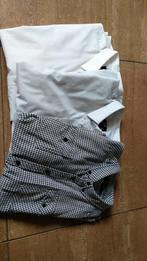 3 overhemden slim fit lange mouw 2x easy iron, Ophalen, Wit, Nieuw, H&M