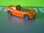 Hotwheels - 2008 Tesla Roadster [oranje] 1/60, Ophalen of Verzenden, Gebruikt, Auto