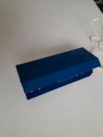 Wandlamp bedlamp kleplamp blauw  - nieuwst., Huis en Inrichting, Ophalen, Zo goed als nieuw, Metaal