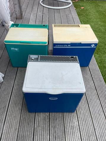 3 stuks electrische koelbox beschikbaar voor biedingen