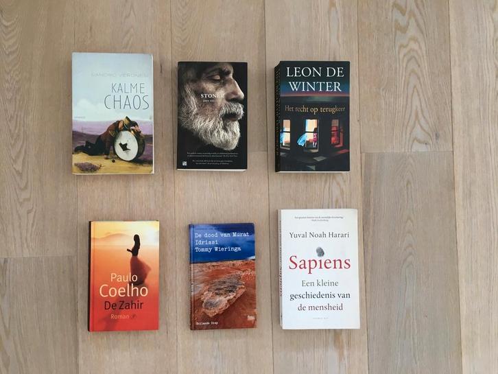 literatuur 7,50 per stuk o.a. Stoner en Coehlo Kalme chaos, Boeken, Literatuur, Gelezen, Ophalen of Verzenden