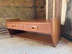 Zweeds Scandinavisch design vintage ’60 zwevend teak kastje, Gebruikt, Ophalen of Verzenden, 45 tot 65 cm, Minder dan 55 cm
