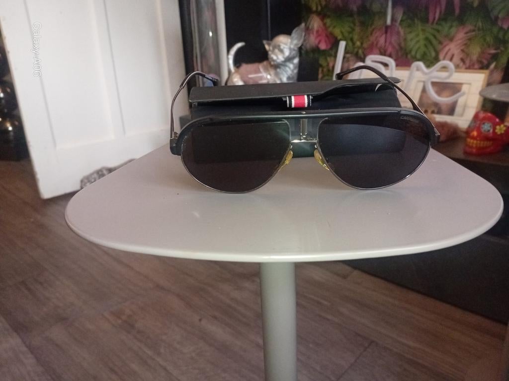 Carrera Zonnebril Heren - Apart Model met Hoesje, Overige merken, Zonnebril, Blauw, Ophalen of Verzenden