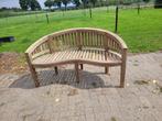 Teakhouten tuinbank, Tuin en Terras, Ophalen, Gebruikt, Teakhout